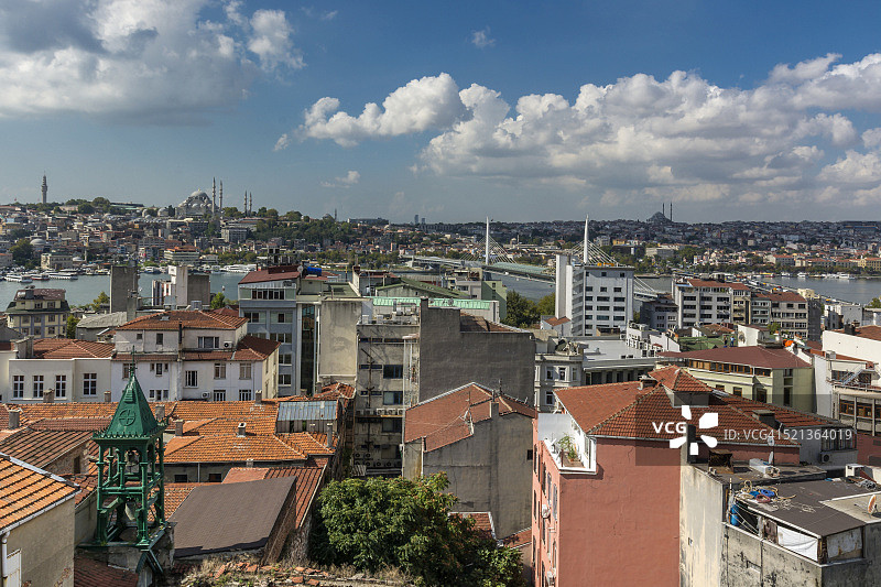 土耳其伊斯坦布尔加拉塔景色图片素材