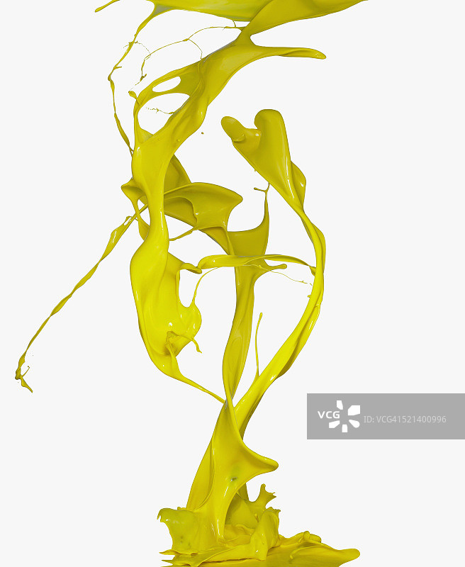 黄色油漆图片素材