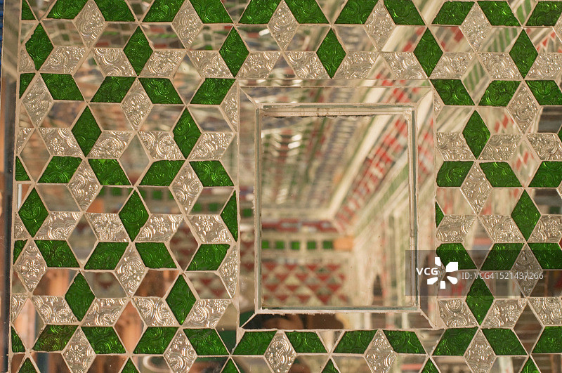 印度斋沙默尔的镜面墙图片素材