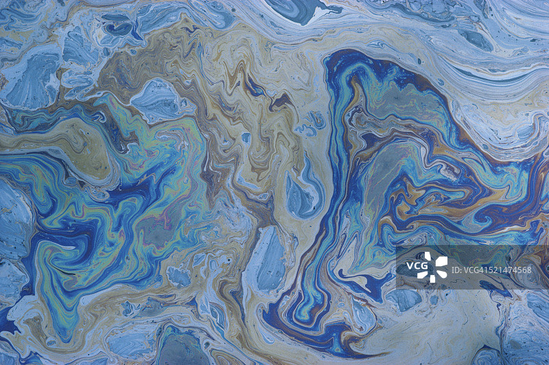 水面油渍图片素材