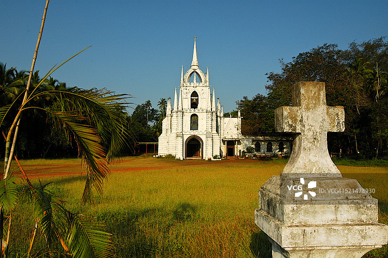 果阿萨利高马埃德德乌斯教堂。图片素材