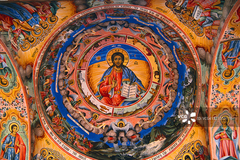 保加利亚里拉修道院图片素材