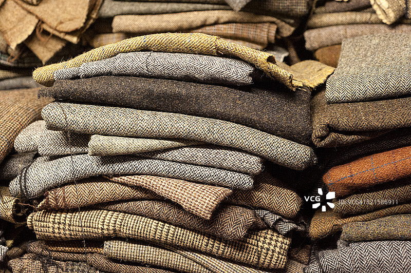 哈里斯花呢 - 外赫布里底群岛图片素材