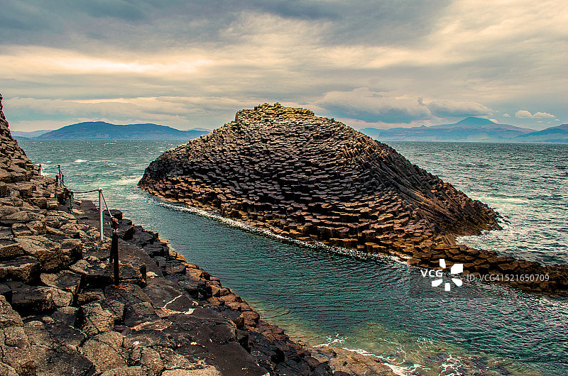 苏格兰斯塔法岛图片素材