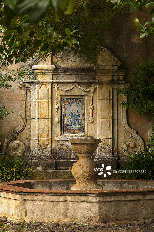 米逊风格喷泉图片素材