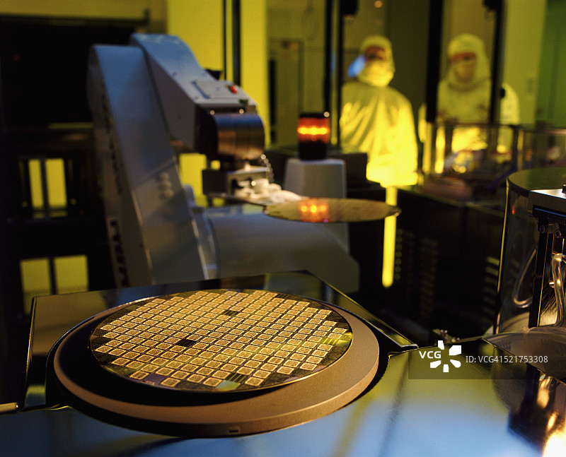 半导体晶圆制造图片素材