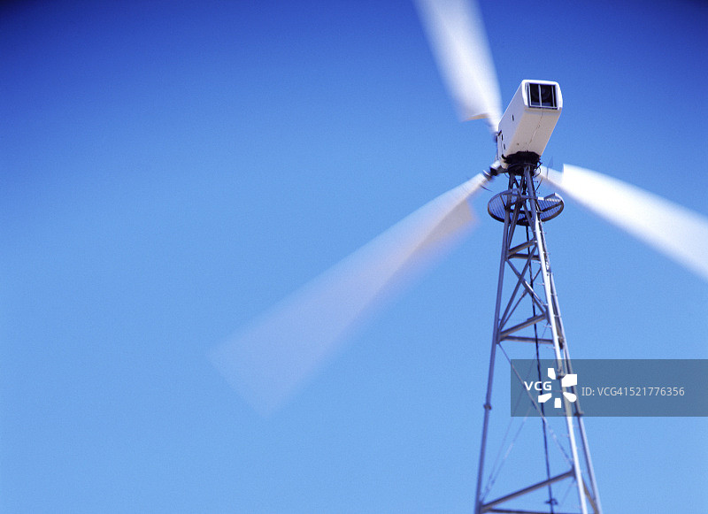 风车特写图片素材