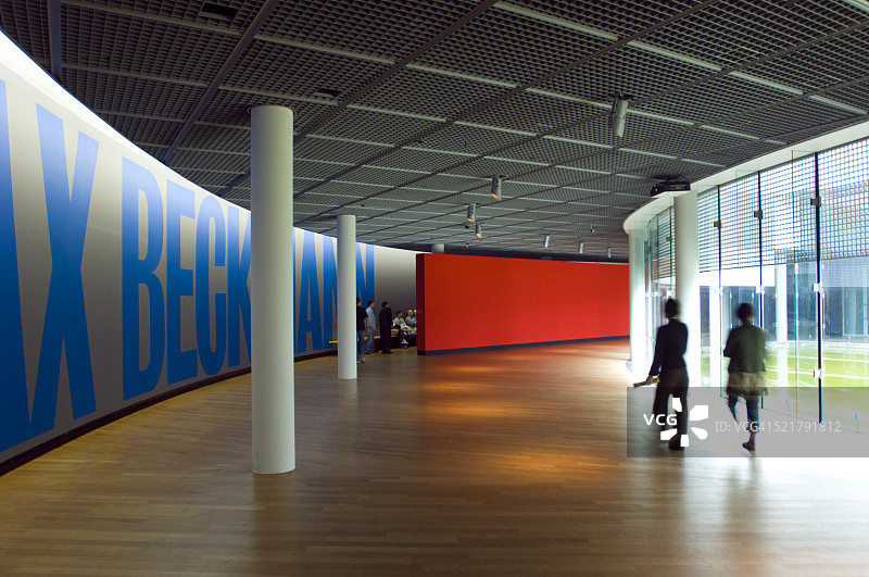 阿姆斯特丹梵高博物馆的展览翼楼图片素材