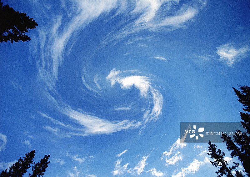 漩涡云图片素材