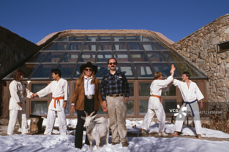 洛基山研究所的埃默里和亨特·洛文斯图片素材