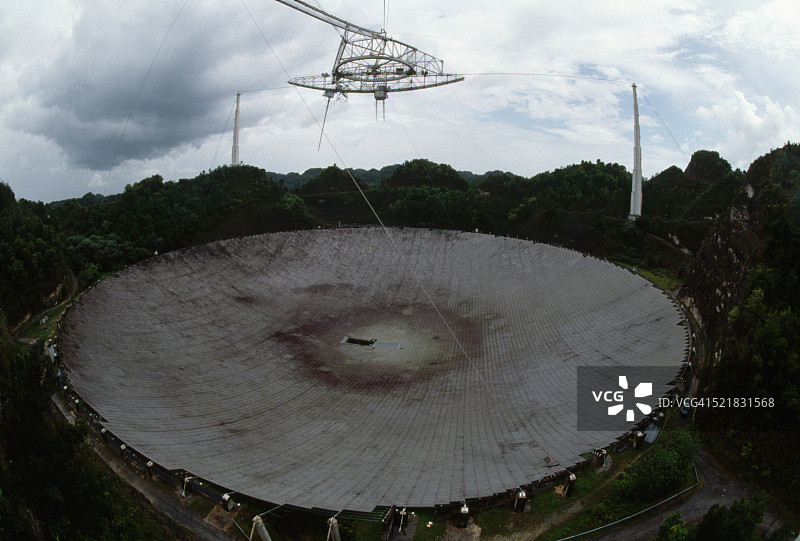 阿雷西博射电望远镜图片素材