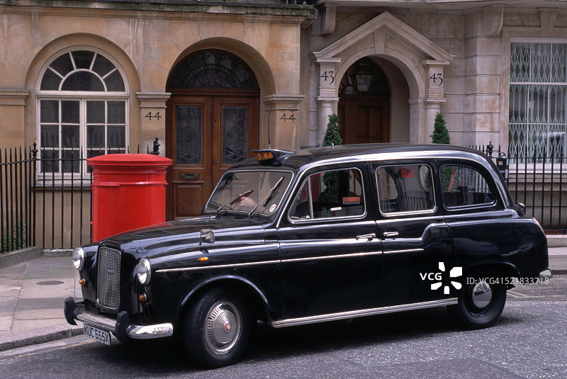 梅费尔的出租车图片素材