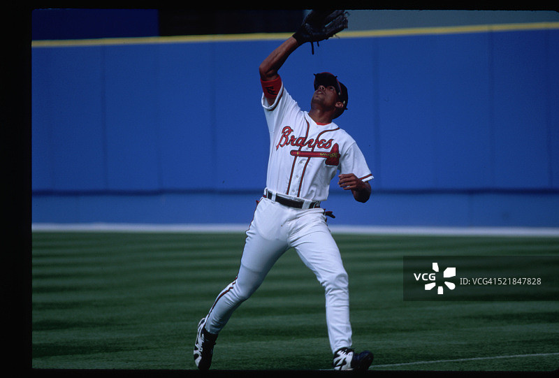 大卫·贾斯蒂斯接球图片素材