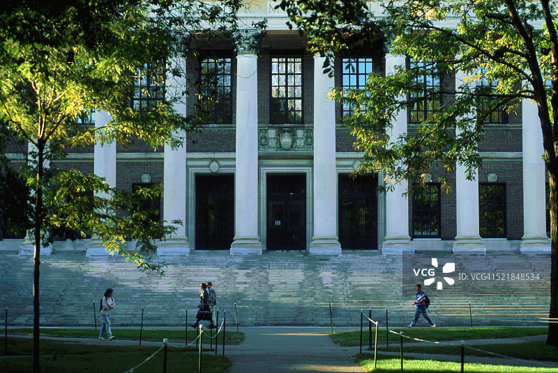 威德纳图书馆图片素材