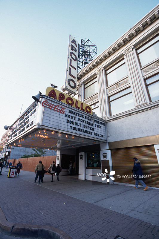哈莱姆区阿波罗剧院图片素材
