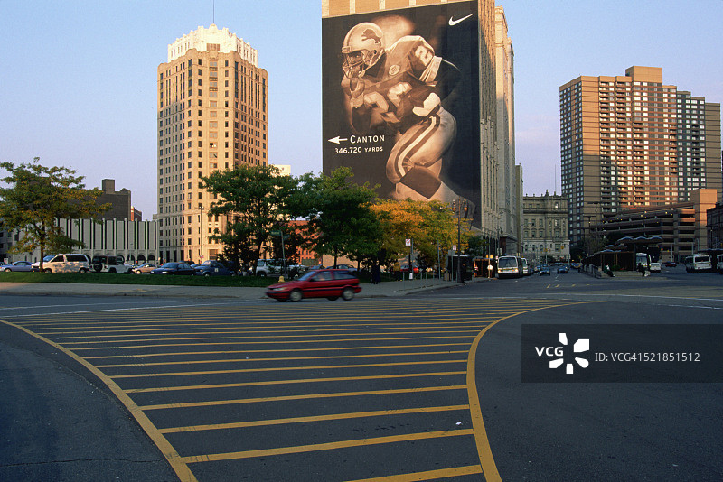 足球运动员壁画图片素材