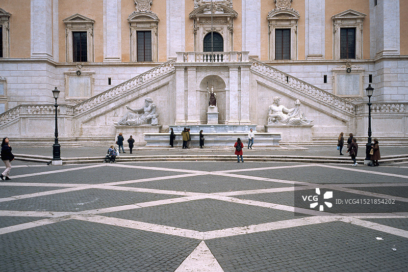 罗马卡比托利欧广场图片素材