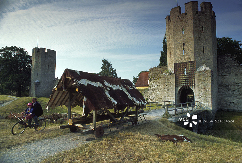 城门与撞城槌图片素材