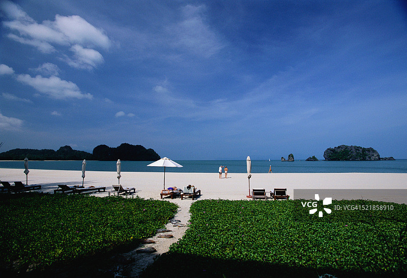 丹绒鲁度假村海滩图片素材