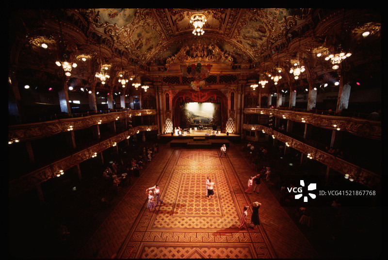 午后舞厅舞蹈图片素材