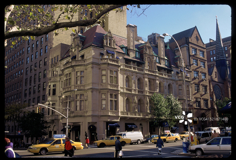 莱茵兰德大厦的拉夫·劳伦商店图片素材