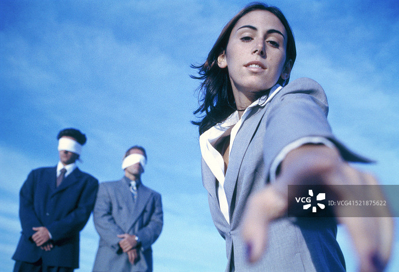 三位商务人士图片素材