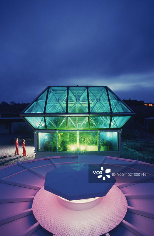 生物圈二号的测试模块图片素材