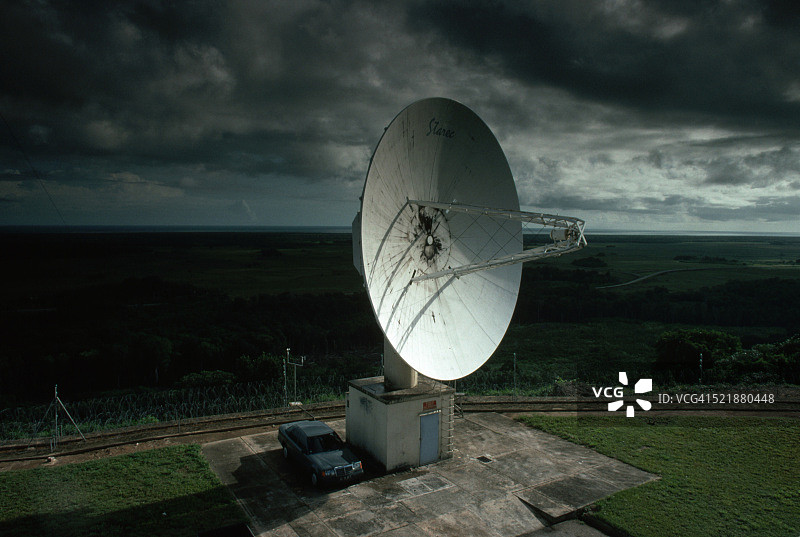 圭亚那无线电遥测天线图片素材