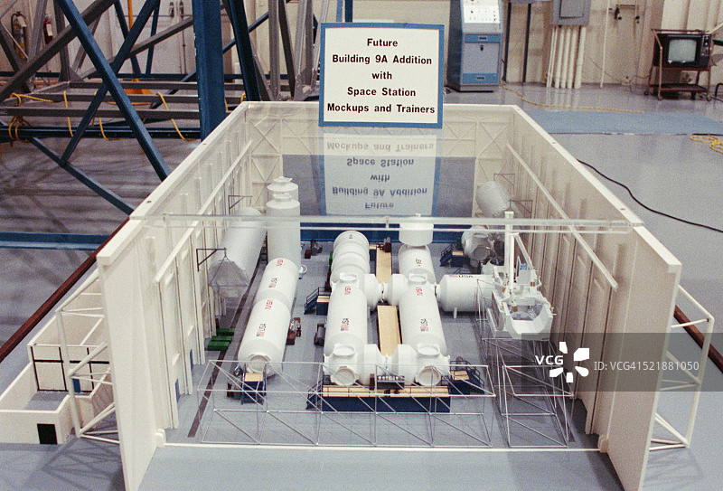 拟议空间站模型图片素材