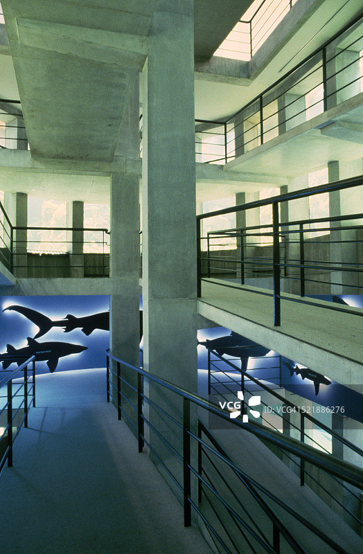 国家水族馆坡道图片素材