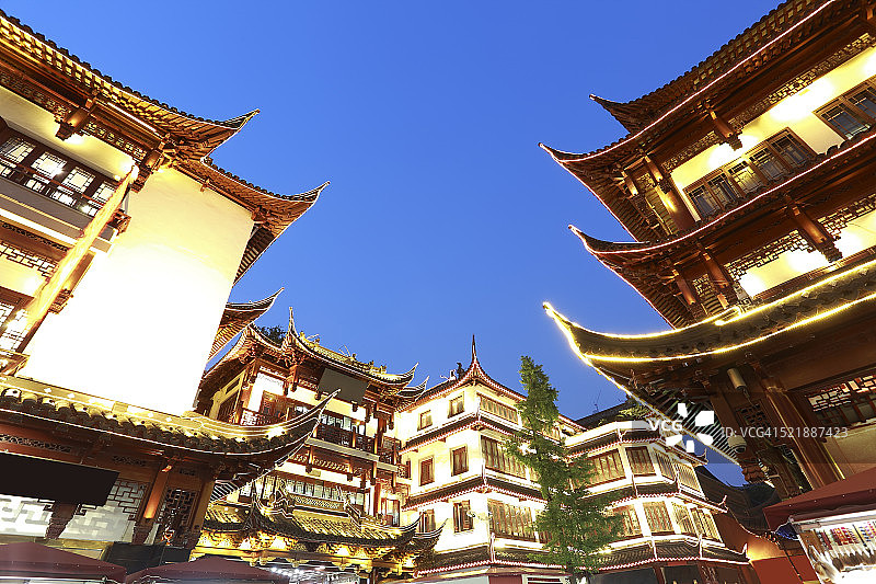 中国古代经典建筑风格图片素材