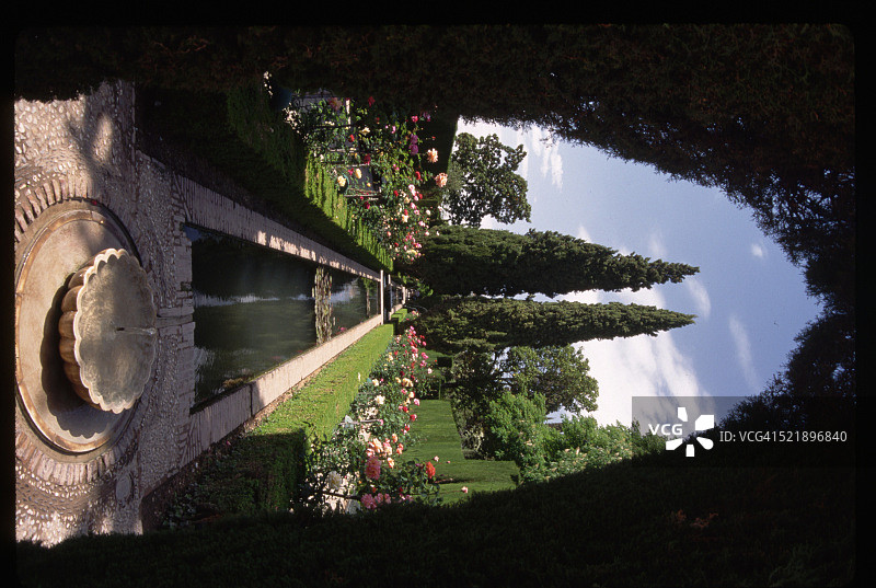 西班牙格拉纳达赫内拉利费花园图片素材