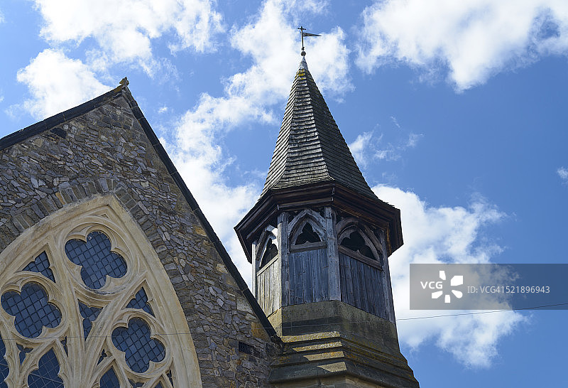佩特沃思公理会教堂特写图片素材
