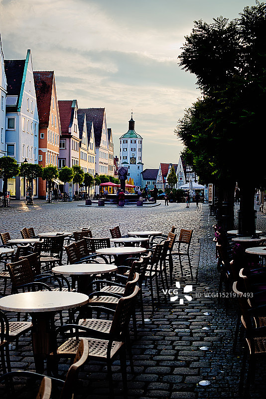 金茨堡老城区图片素材