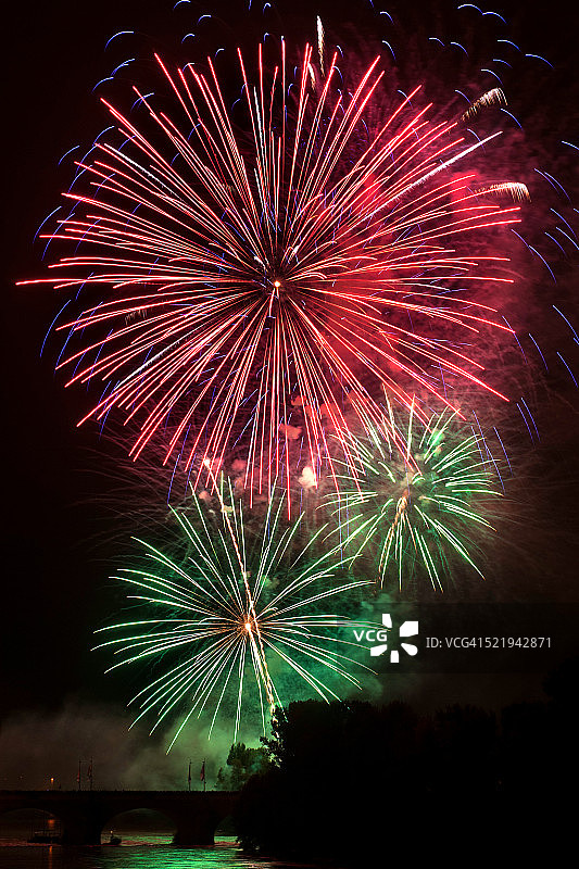 新加坡体育中心烟花图片素材