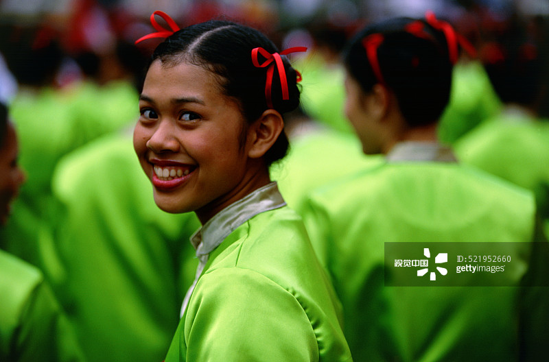 中国新年庆祝活动，菲律宾帕奈岛图片素材