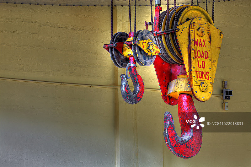 起重机吊钩图片素材