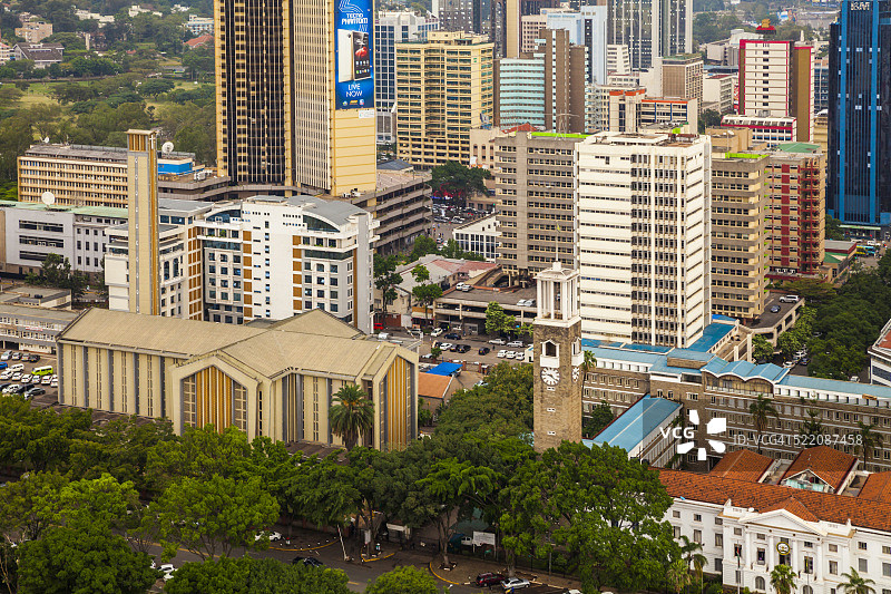 肯尼亚内罗毕街景图片素材
