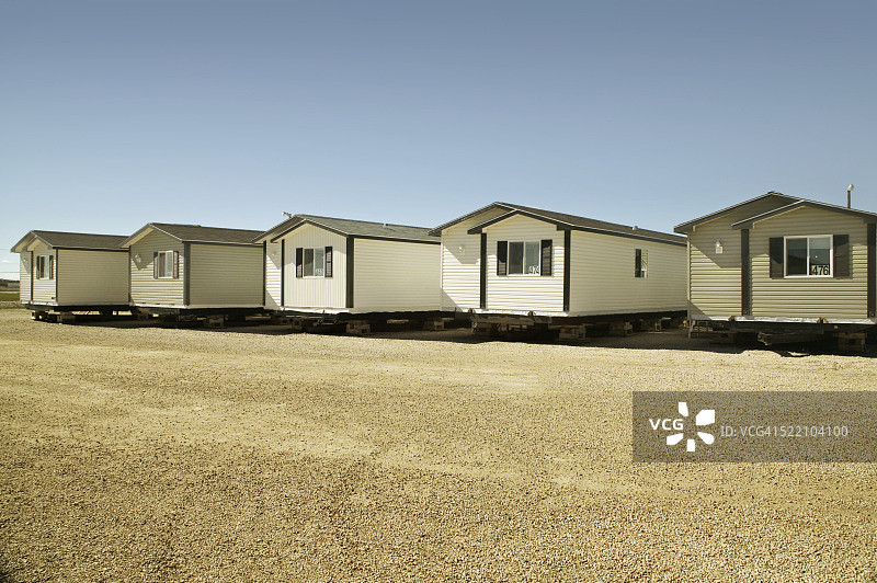 待售的移动房屋图片素材