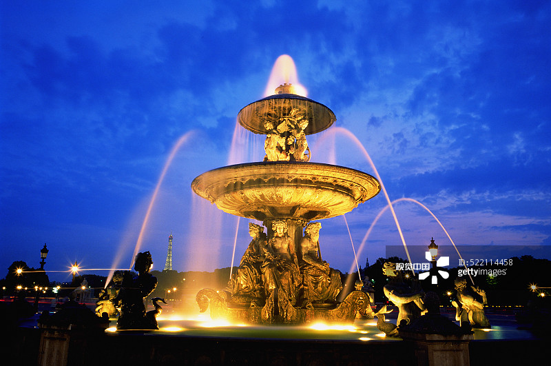 雅各布·希托夫海神喷泉图片素材