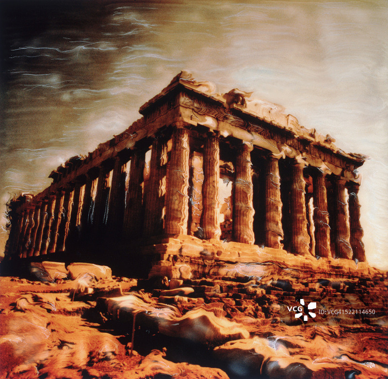 帕特农神庙图片素材