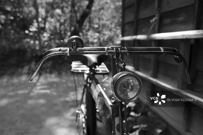 旧自行车图片素材