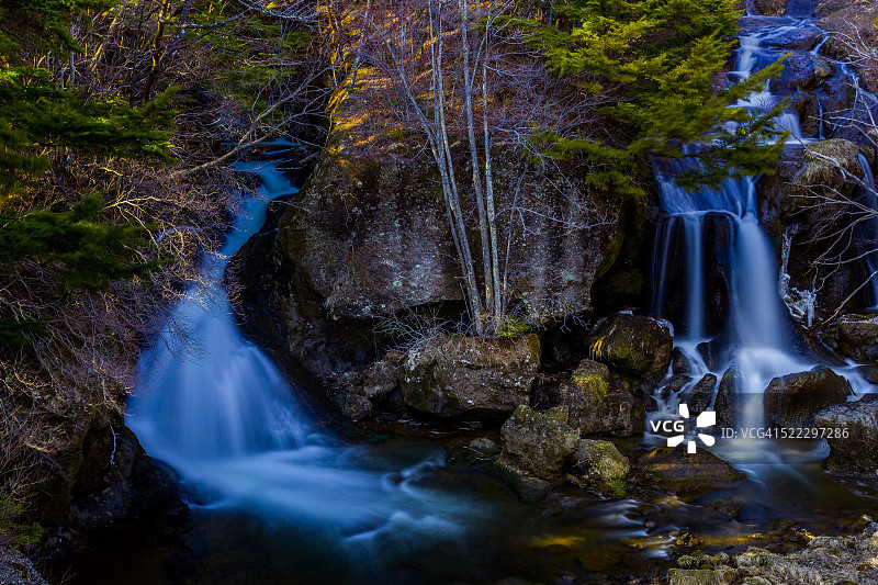 日光龙珠瀑布图片素材