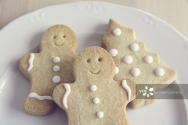 圣诞饼干图片素材