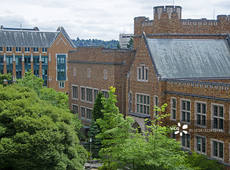 华盛顿大学校园图片素材
