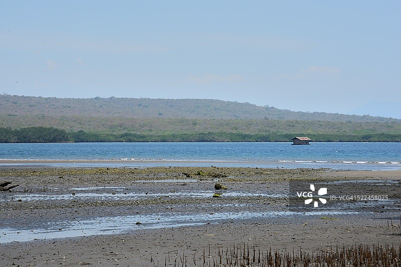 退潮的时候图片素材