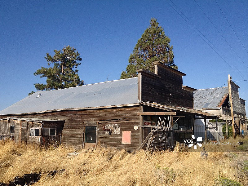 废弃的建筑物图片素材