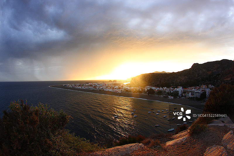 格拉纳达的热带海岸图片素材