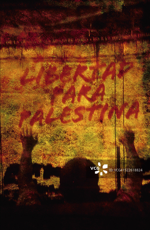 安德烈·布里安的《自由巴勒斯坦》图片素材
