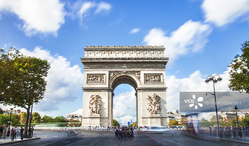 凯旋门图片素材